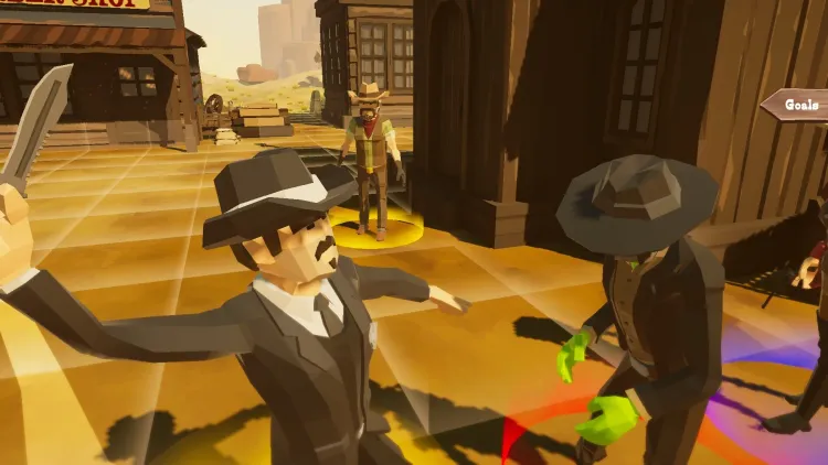 Скриншот Gunslingers & Zombies — 1