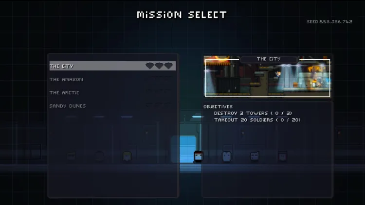 Скриншот Gunslugs 3:Rogue Tactics — 1