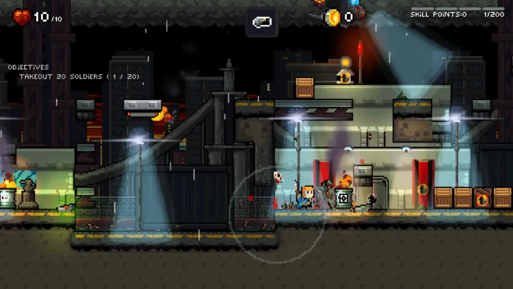 Скриншот Gunslugs 3:Rogue Tactics — 3