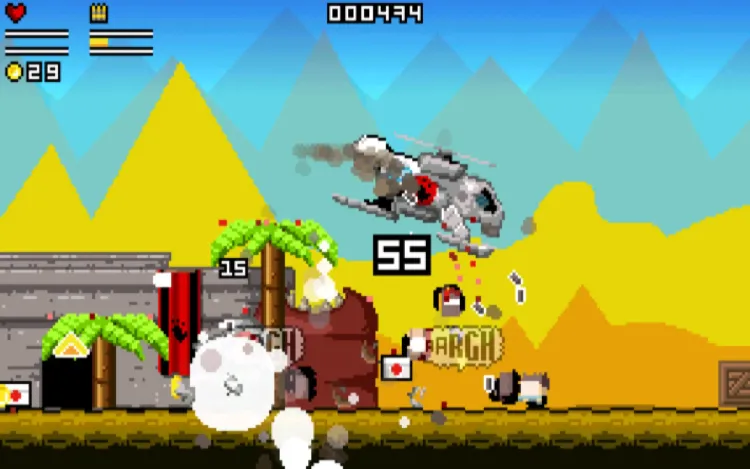 Скриншот Gunslugs — 3