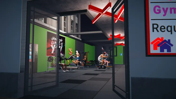 Скриншот Gym Simulator 24 — 1