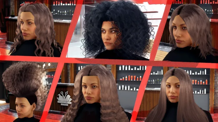 Скриншот Hairdresser Simulator: Long Hair — 2