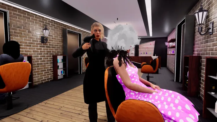 Скриншот Hairdresser Simulator — 2