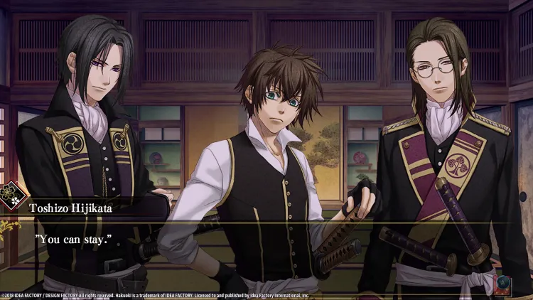 Скриншот Hakuoki: Edo Blossoms — 4
