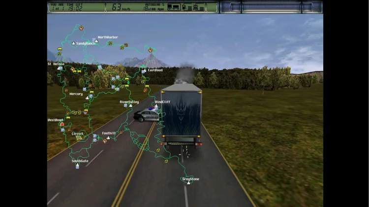 Скриншот Hard Truck 2: King of the Road — 3