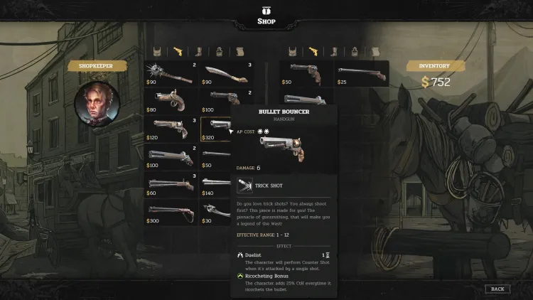 Скриншот Hard West 2 — 2