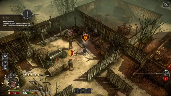 Скриншот Hard West — 4