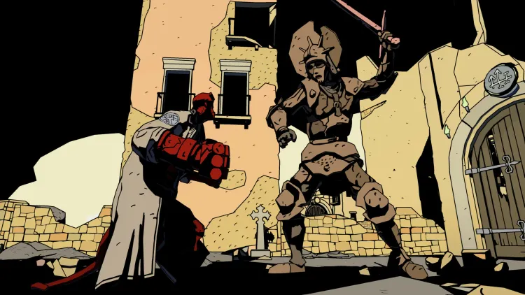 Скриншот Hellboy Web of Wyrd — 1