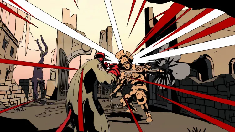 Скриншот Hellboy Web of Wyrd — 2