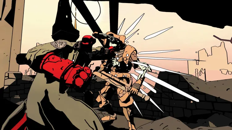 Скриншот Hellboy Web of Wyrd — 4