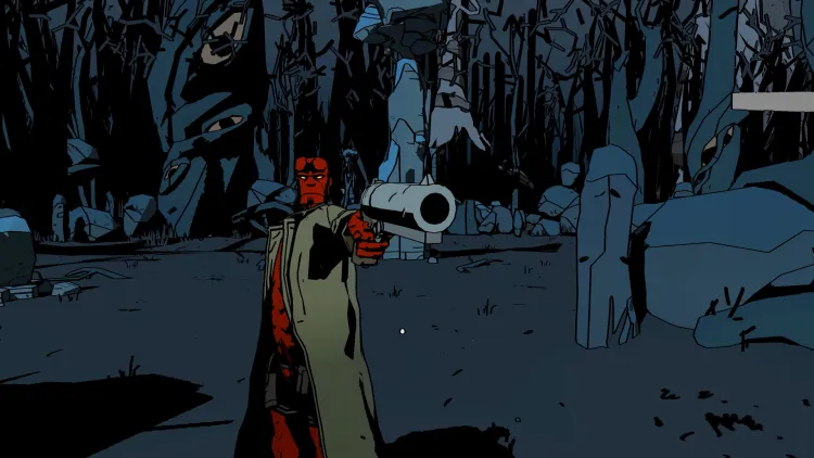 Скриншот Hellboy Web of Wyrd — 5