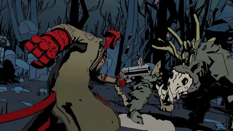 Скриншот Hellboy Web of Wyrd — 6