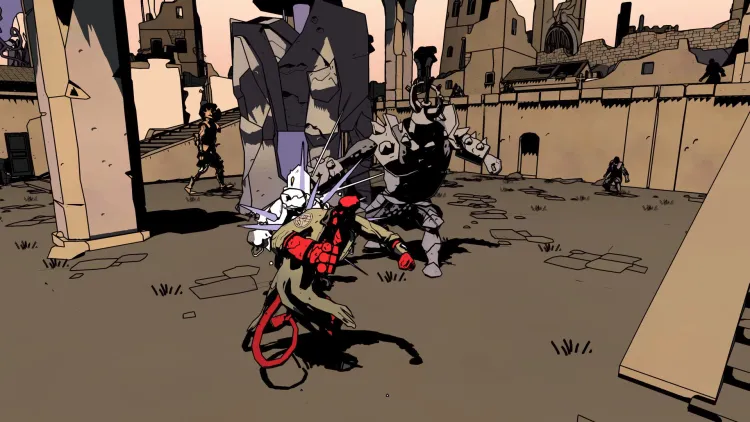 Скриншот Hellboy Web of Wyrd — 7