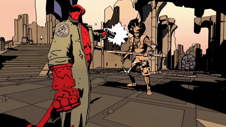 Скриншот Hellboy Web of Wyrd — 8