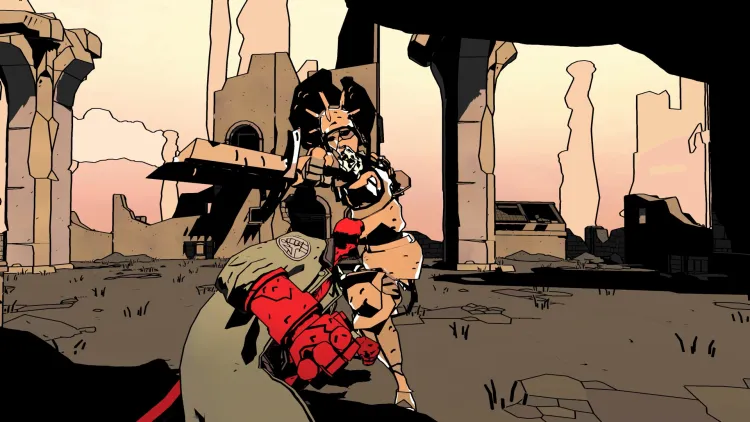 Скриншот Hellboy Web of Wyrd — 9
