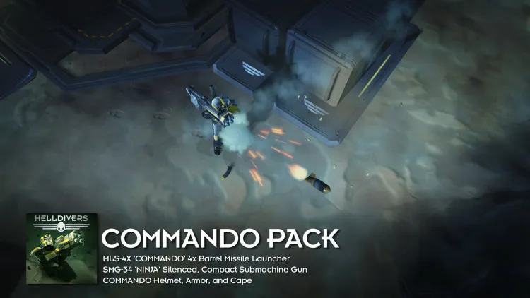 Скриншот HELLDIVERS Commando Pack DLC — 1