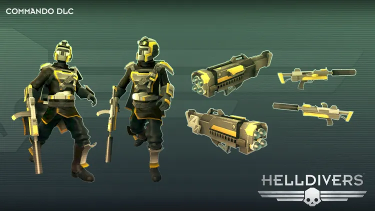 Скриншот HELLDIVERS Commando Pack DLC — 3