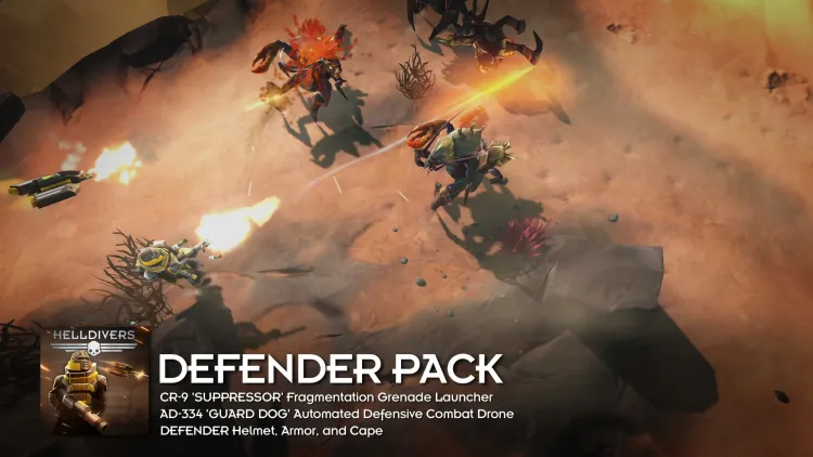 Скриншот HELLDIVERS Defenders Pack DLC — 2