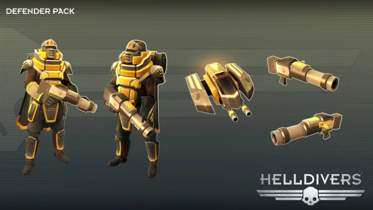 Скриншот HELLDIVERS Defenders Pack DLC — 3