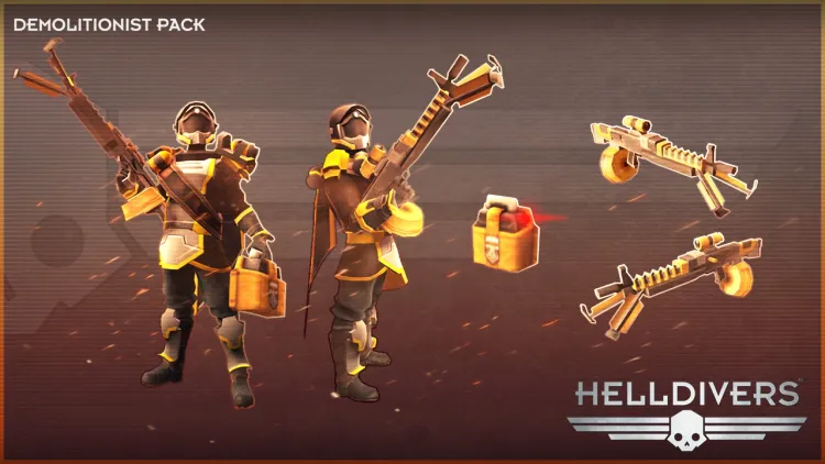 Скриншот HELLDIVERS Demolitionist Pack DLC — 3