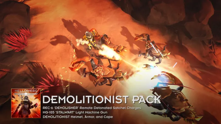 Скриншот HELLDIVERS Demolitionist Pack DLC — 4