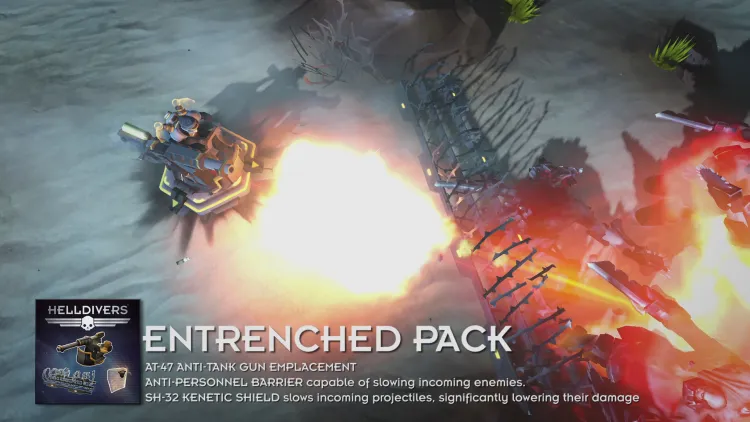 Скриншот HELLDIVERS Entrenched Pack DLC — 1