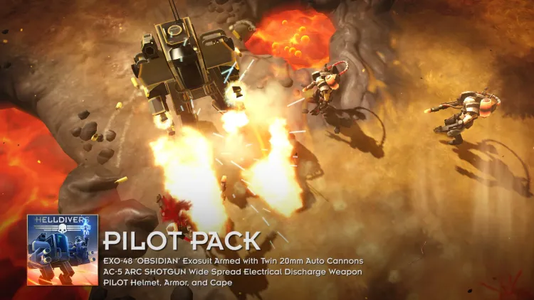 Скриншот HELLDIVERS Pilot Pack DLC — 2