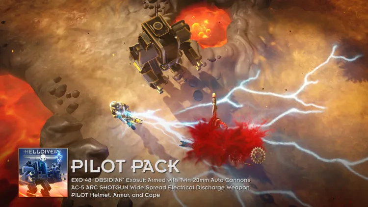 Скриншот HELLDIVERS Pilot Pack DLC — 3