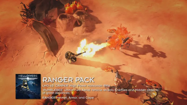 Скриншот HELLDIVERS Ranger Pack — 2