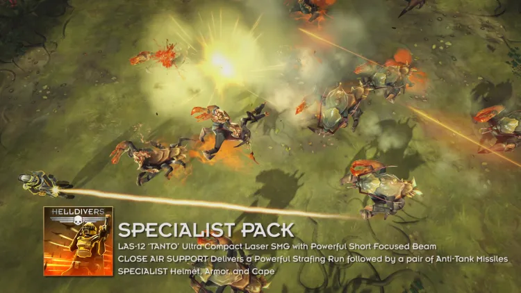 Скриншот HELLDIVERS Specialist Pack — 2