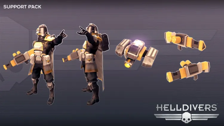 Скриншот HELLDIVERS Support Pack — 2