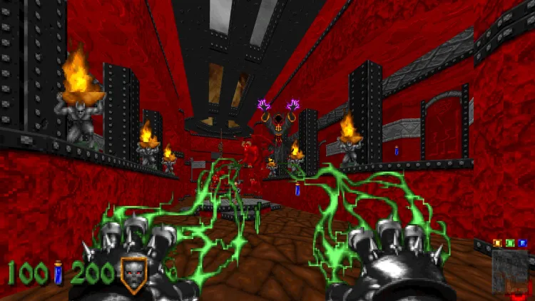 Скриншот Heretic + Hexen — 7