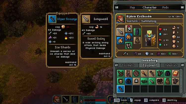 Скриншот Heroes of Hammerwatch II — 5