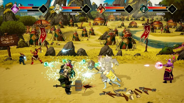 Скриншот Heroes of Mount Dragon — 1