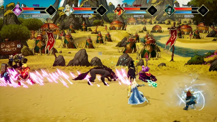 Скриншот Heroes of Mount Dragon — 4