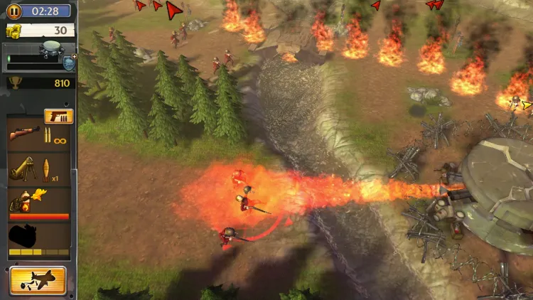 Скриншот Hills Of Glory 3D — 5