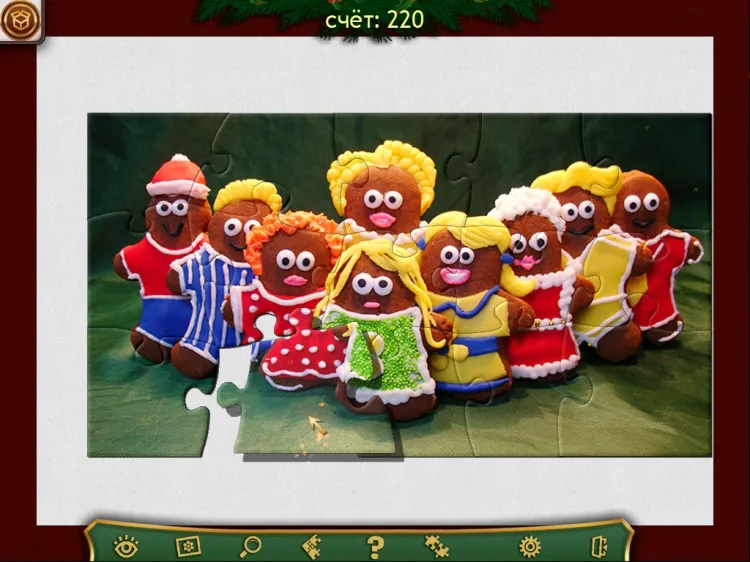 Скриншот Holiday Jigsaw Christmas — 1