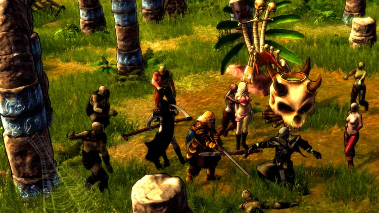Скриншот Holy Avatar vs. Maidens of the Dead — 3