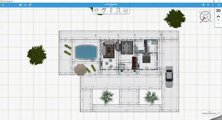 Скриншот Home Design 3D — 6