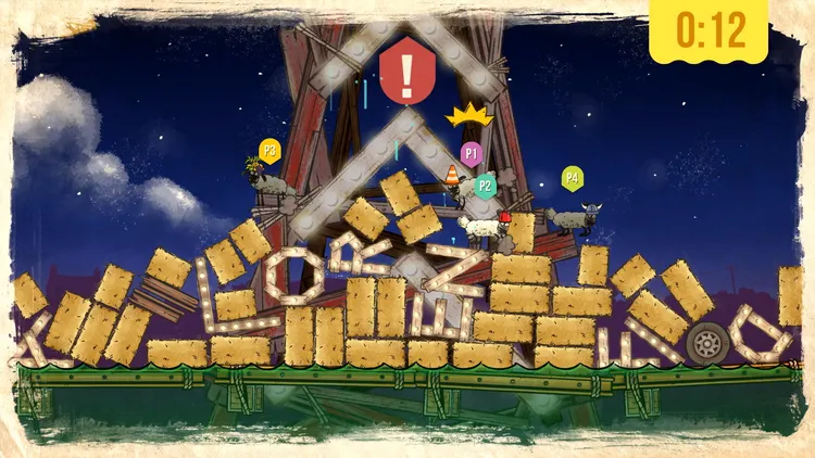 Скриншот Home Sheep Home: Farmageddon Party Edition — 1
