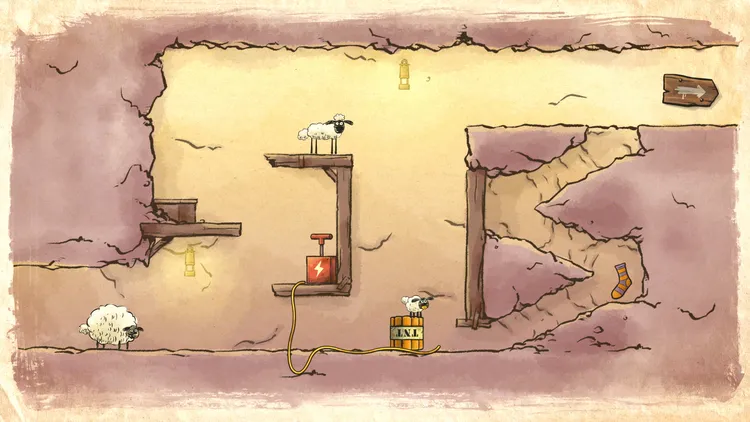Скриншот Home Sheep Home: Farmageddon Party Edition — 5