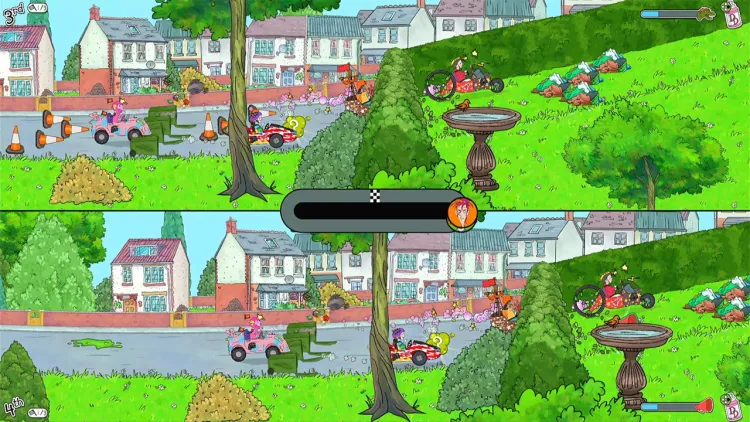 Скриншот Horrid Henry's Krazy Karts — 1