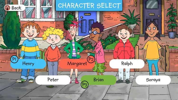 Скриншот Horrid Henry's Krazy Karts — 4