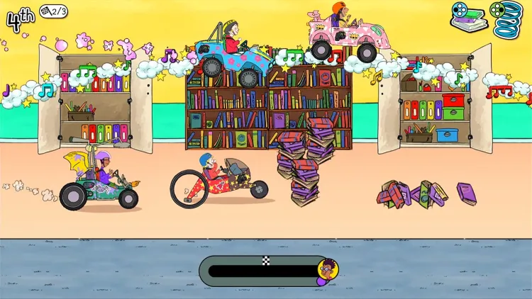 Скриншот Horrid Henry's Krazy Karts — 6