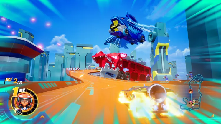 Скриншот Hot Wheels Let's Race: Ultimate Speed — 1