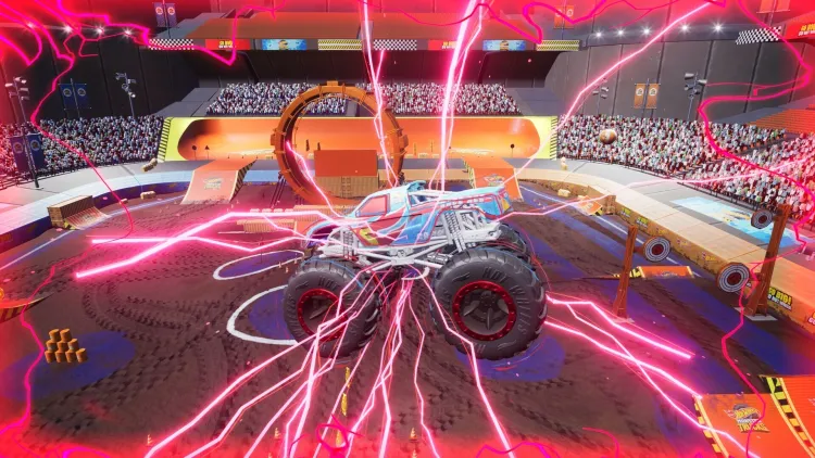 Скриншот Hot Wheels Monster Trucks: Stunt Mayhem — 3