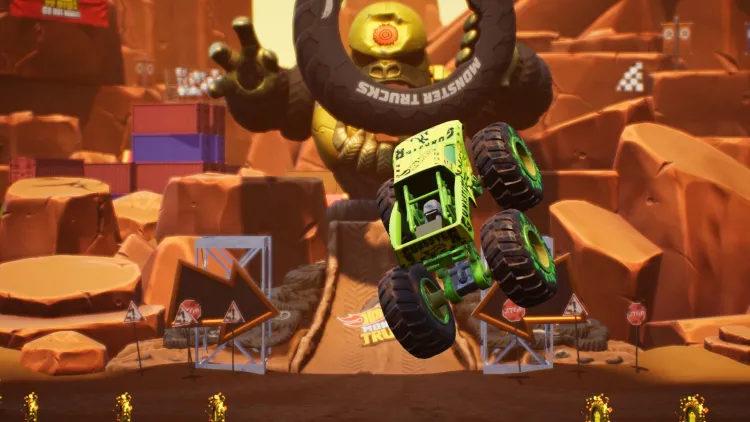 Скриншот Hot Wheels Monster Trucks: Stunt Mayhem — 4