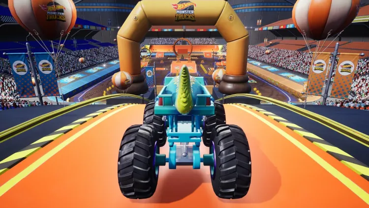 Скриншот Hot Wheels Monster Trucks: Stunt Mayhem — 6