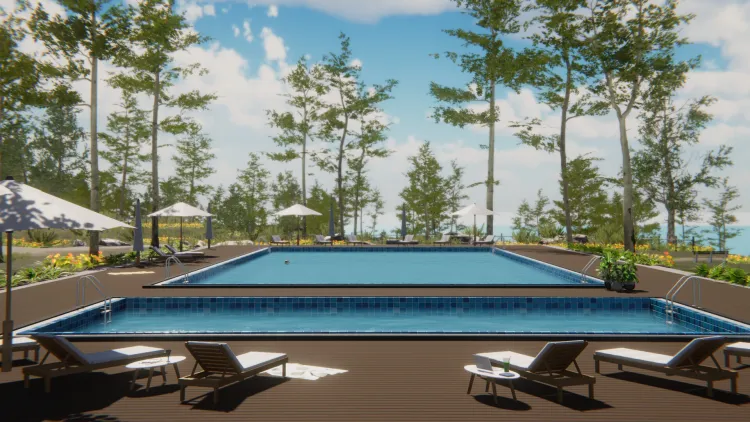 Скриншот Hotel: A Resort Simulator - Lake Edition — 2