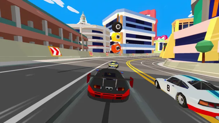 Скриншот Hotshot Racing (Nintendo Switch - Цифровая версия) (EU) — 3